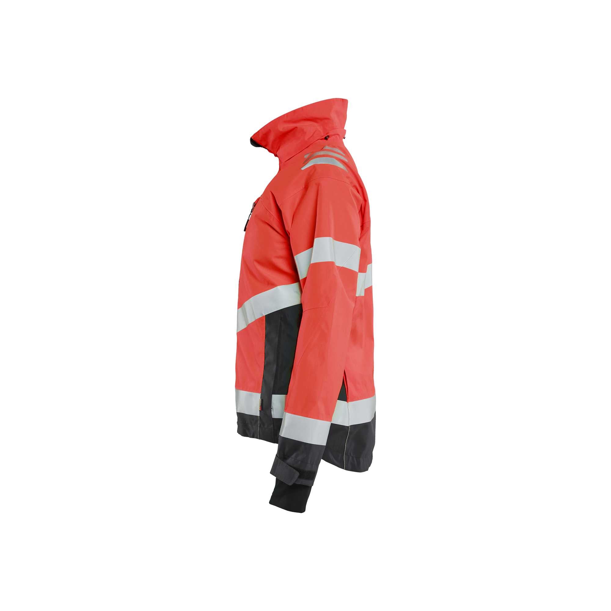 BLAKLADER 47611977 Women's Hi Vis Shell Jacket Hi Vis Reflective Shell Work Jacket WOMEN - Waterproof